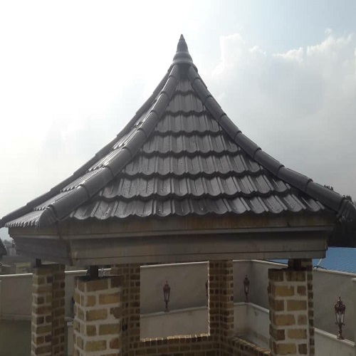 ساخت آلاچیق پرچین