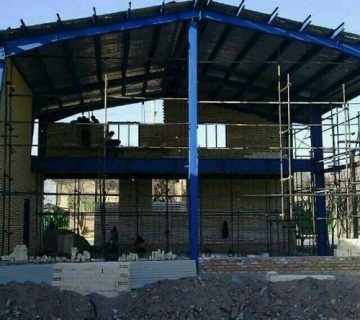 اجرای سقف سوله