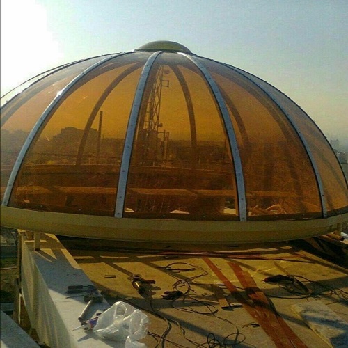 اجرای سقف پلی‌کربنات