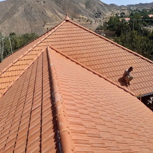 تعویض سقف شیبدار