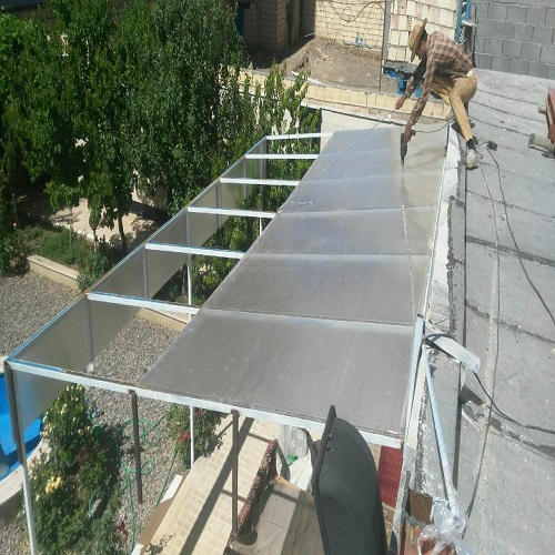 مجری سقف پلی کربنات