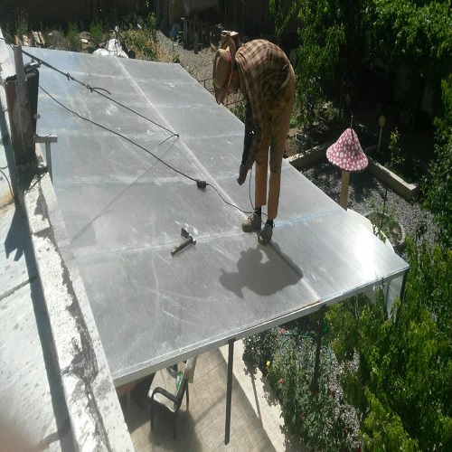 نصب سقف پلی کربنات