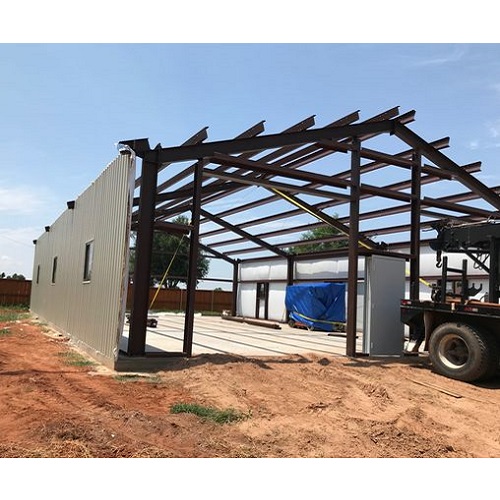 پوشش سوله با ورق ذوزنقه