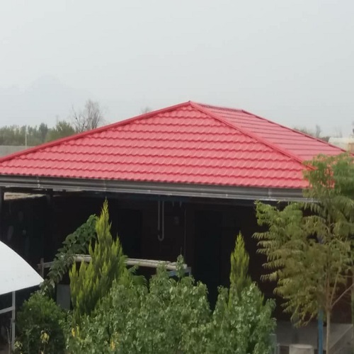 مراحل نصب پوشش سقف شیبدار