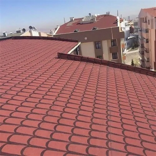 اجرای سقف شیبدار بومهن